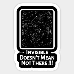 Invisible Sticker